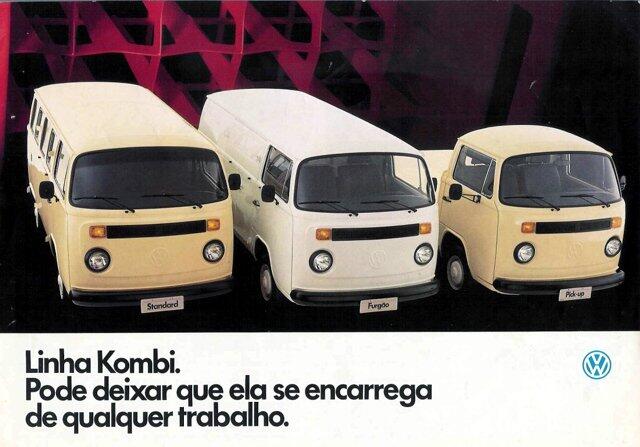 Linha comercial a partir do segundo semestre de 1975