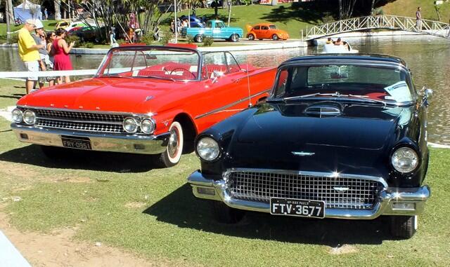 Sunliner 1961 e Thunderbird 1957