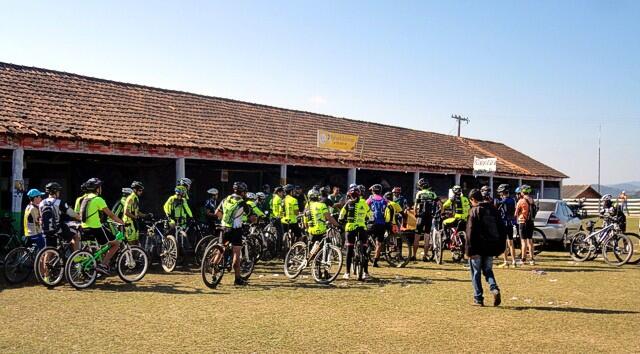 Passeio ciclístico: atração extra de domingo