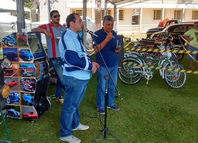 Sr. Caio Mário Baptista Pereira, presidente do CAARR – Clube de Autos Antigos Rota Real, e atual Diretor Regional da Federação Brasileira de Veículos Antigos (FBVA) na Região Minas II (Alto Paraopeba e Zona da Mata)