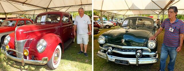 Os amigos Francisco (e) e hshs viajaram de São Paulo a Caxambu em seus Fords