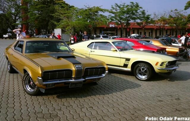 Mercury Cougar 1970 e Mustang Boss 302 1969