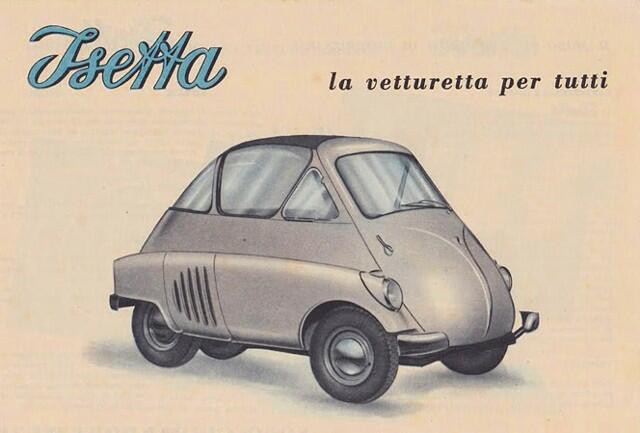 Propaganda do Iso-Isetta italiano