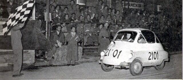 Iso-Isetta na Mille Miglia italiana