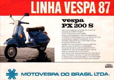 A PX 200 nacional dos anos 1980