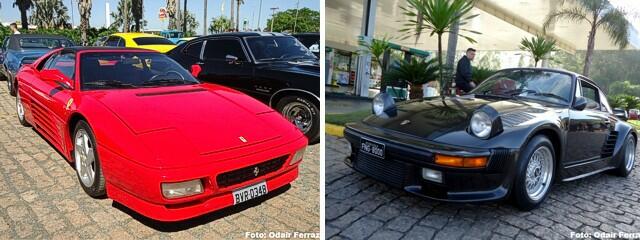 Ferrari 348 TS e Porsche 911