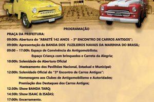 3º Encontro de Carros Antigos de Abaete MG