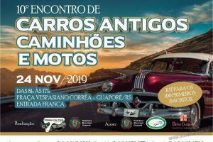 10º Encontro de Carros Antigos Caminhões e Motos em Guaporé, RS