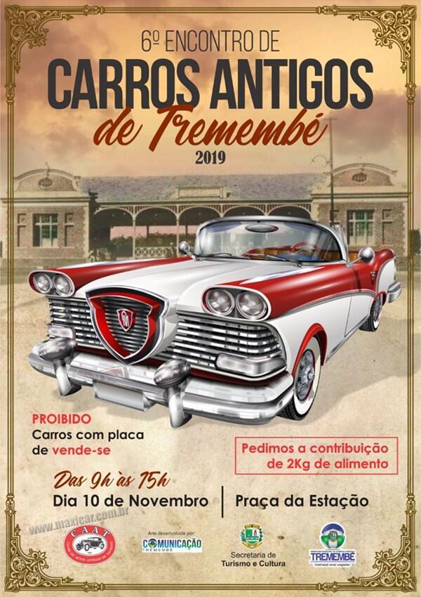 6º Encontro de Carros antigos de Tremembé, SP