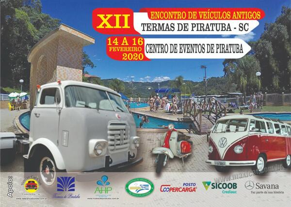 XII Encontro de Carros Antigos Termas de Piratuba, SC