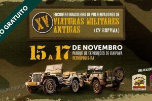 XV Encontro Brasileiro de Preservadores de Viaturas Militares - Petrópolis, RJ