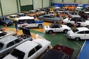 Exposição de Carros Antigos no Clube Dom Pedro