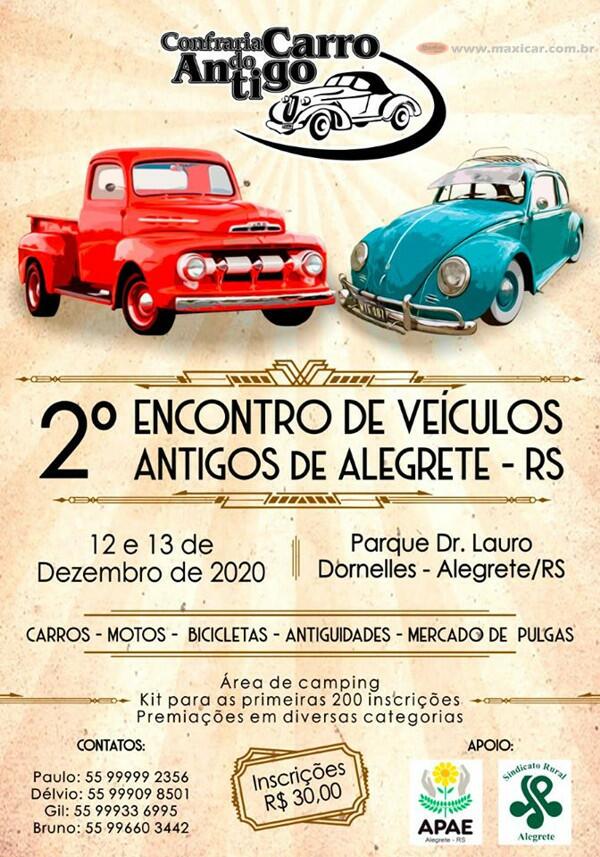 2º Encontro de Veículos Antigos de Alegrete, RS