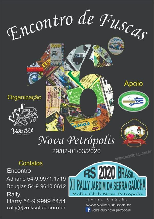 16º Encontro de Fuscas - Nova Petrópolis, RS