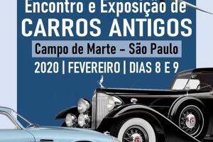 Encontro e Exposição de Carros Antigos em Campo de Marte