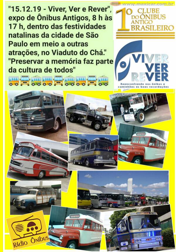 Expo Viver, Ver e Rever de ônibus antigos