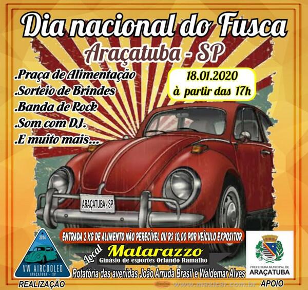 Dia Nacional do Fusca Araçatuba, SP