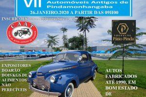 VII Encontro de Automóveis Antigos de Pindamonhangaba, SP