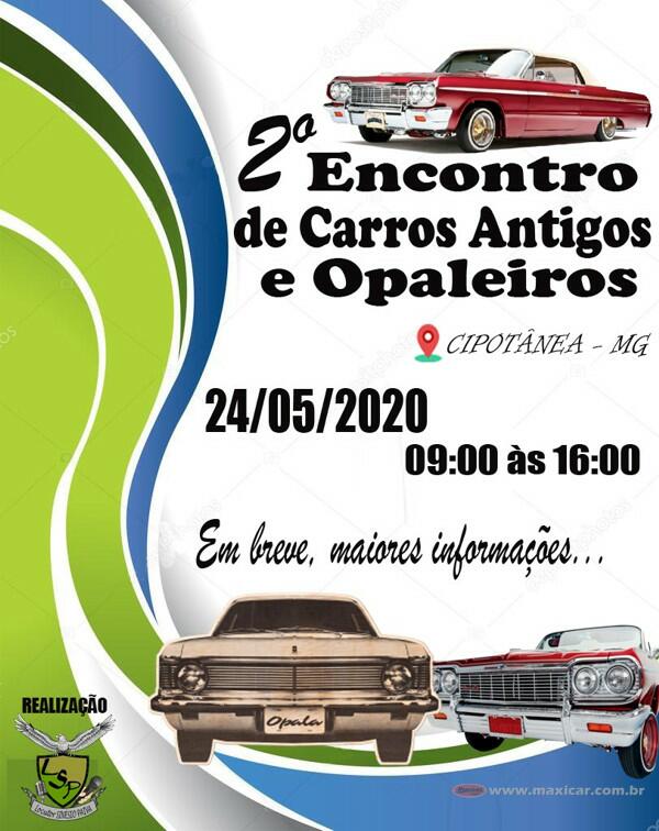 2º Encontro de Carros Antigos e Opaleiros - Cipotânea