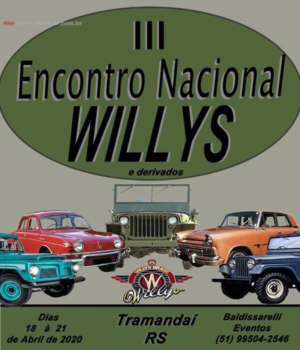 3º Encontro Nacional de Willys