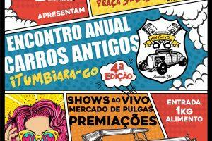 4º Encontro Anual de Carros Antigos em Imtubiara, GO