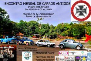 Encontro Mensal de Carros Antigos e Café Comunitário