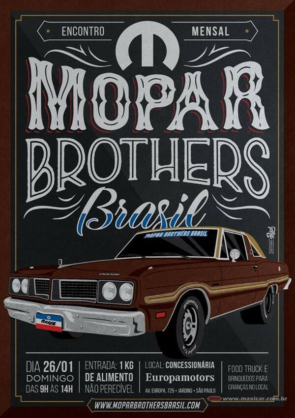 Encontro MENSAL Mopar Brothers