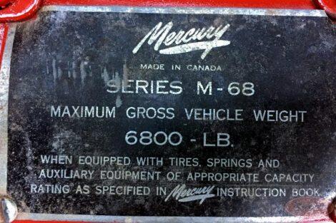 Pick-ups Mercury Série M