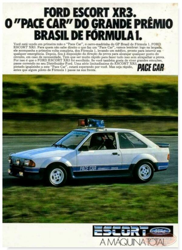 Carro de Corrida: Escort - Brasileiro de Marcas e Pilotos