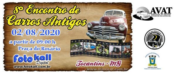 8º Encontro de Carros Antigos em Tocantins