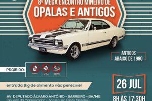 8º Encontro Mineiro de Opalas e Antigos - Belo Horizonte MG