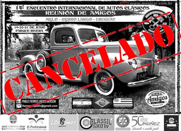 14º Encuentro Internacional de Autos Clásicos - Melo, Uruguay