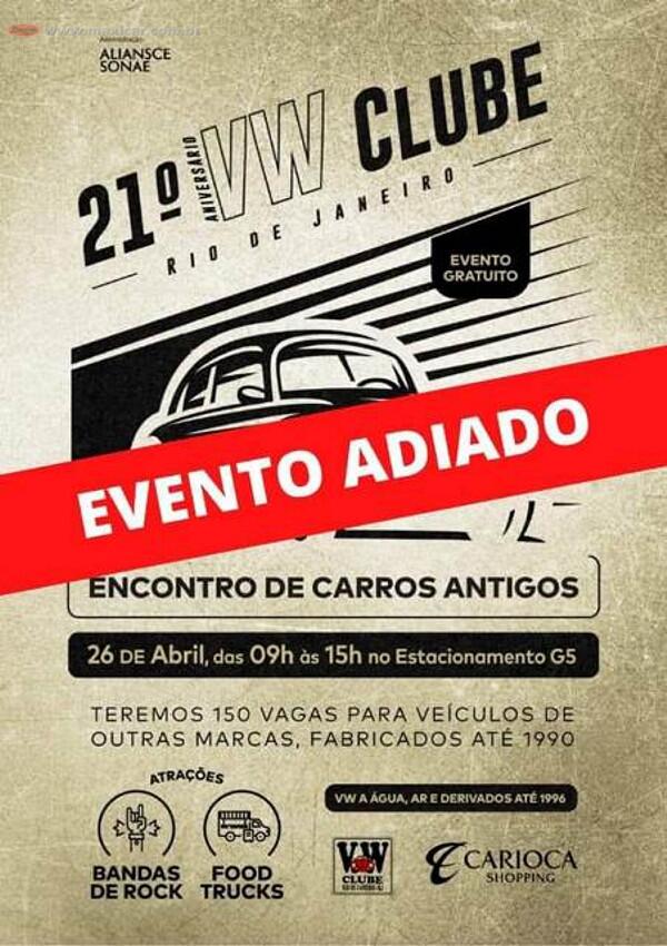 21º Aniversário VW Clube R