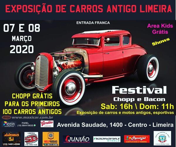 Exposição de Carros Antigos em Limeira