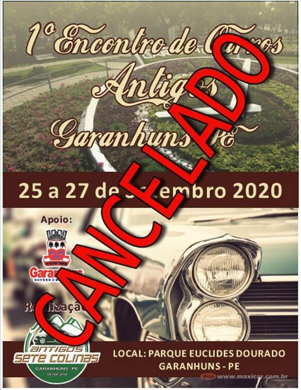 1º Encontro de carros antigos de Garanhuns