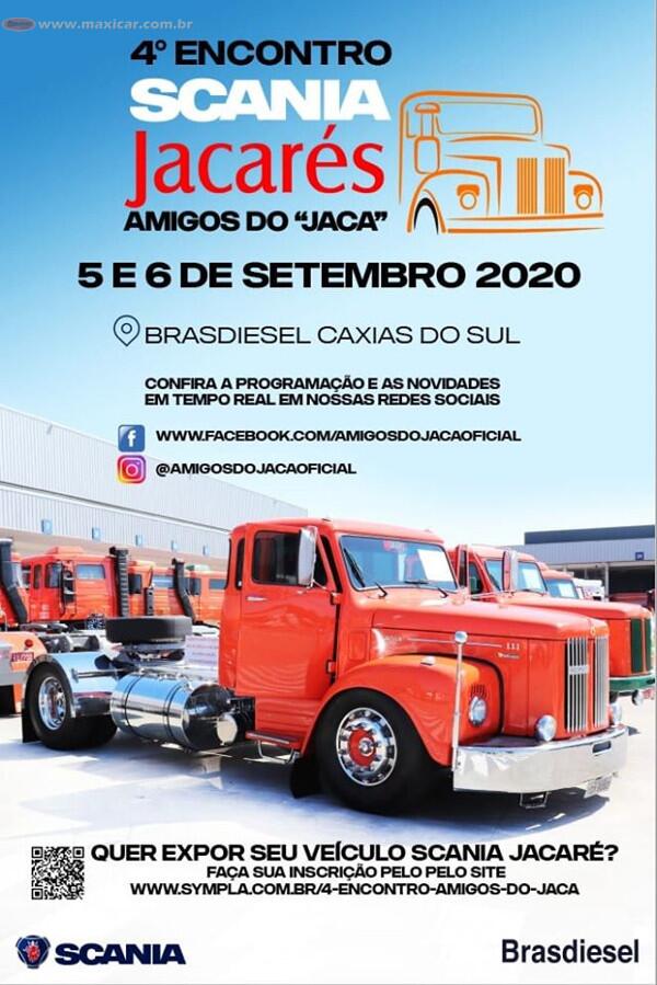 4° Encontro Scania Jacarés Amigos Do Jaca Brasdiesel