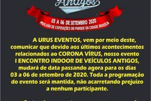 1º Encontro Indoor de Veículos Antigos