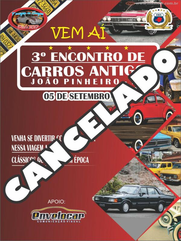 3º Encontro de Carros Antigos em João Pinheiro