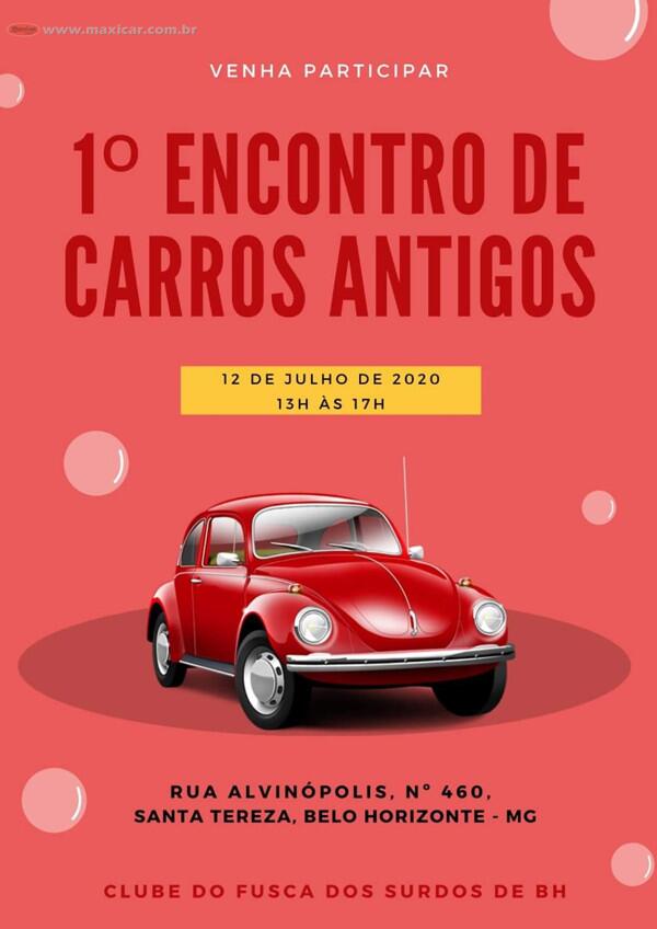 1º Encontro de Carros Antigos - Belo Horizonte, MG