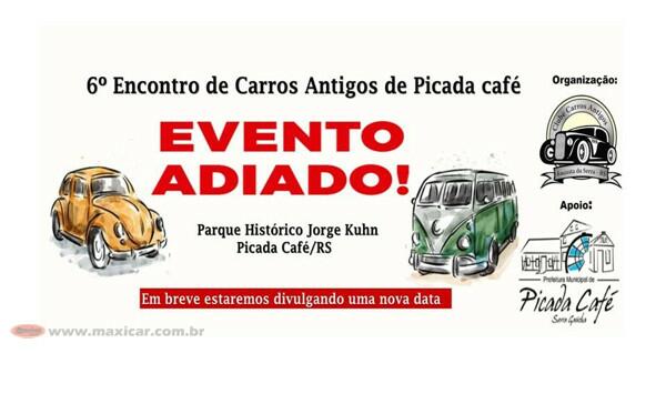 6º Encontro de Carros Antigos de Picada Café