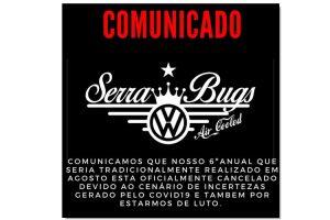 6º Encontro Anual do Serra Bugs em Petrópolis está cancelado
