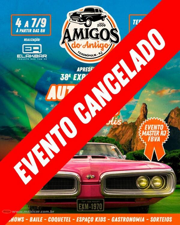 CANCELADO - 38º Exposição de Automóveis Antigos de Teresópolis