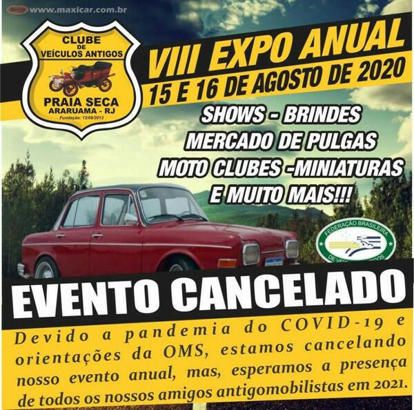 VII Expo Veículos Antigos de Praia Seca – Araruama
