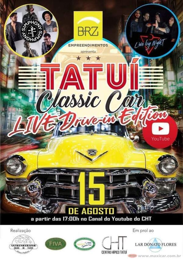 LIVE Tatuí Classic Car Drive in Edition