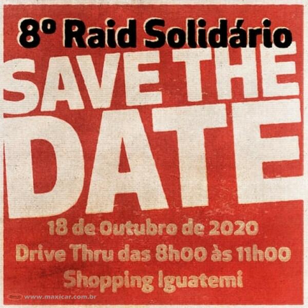 8º Raid Solidário - São Paulo, SP • 18/10/2020
