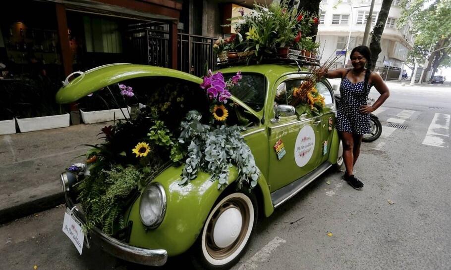 Fusquinha Floricultura - Foto: O Globo