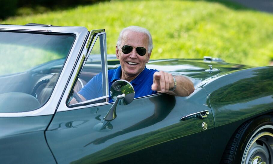 Joe Biden Corvette