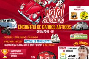 Natal Solidário - Encontro De Carros Antigos em Queimados