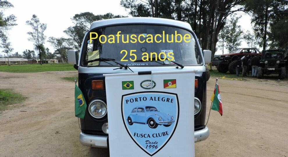 Porto Alegre Fusca Clube completa 25 anos de fundação
