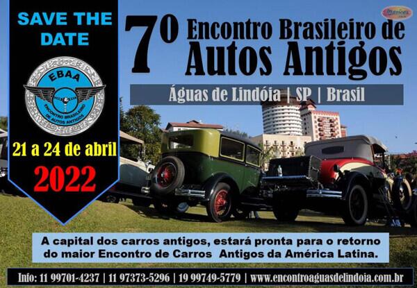 7º Encontro Brasileiro de Autos Antigos – Águas de Lindóia